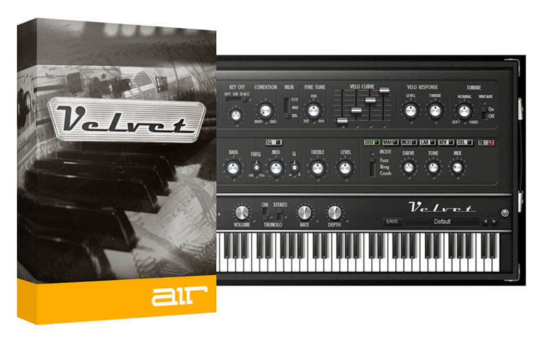 دانلود پلاگین پیانو الکتریک AIR Music Technology Velvet