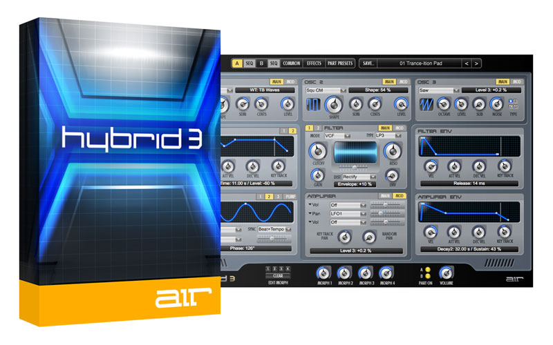 دانلود پلاگین سینتی‎سایزر AIR Music Technology Hybrid
