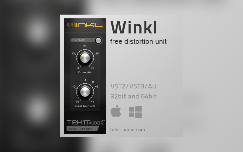 دانلود پلاگین دیستورشن Tek'it Audio Winkl Distortion Unit