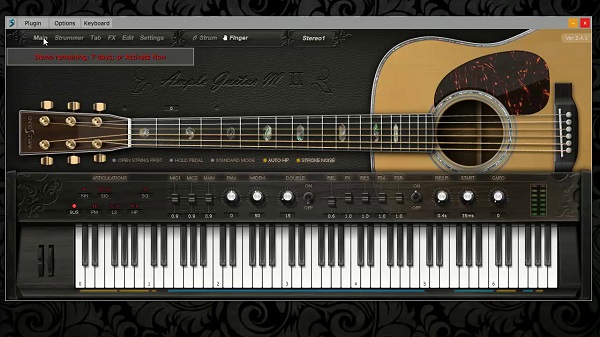 Poetic Guitar II یک پلاگین گیتار مجازی است با کاربردی آسان؛ که از یک گیتار آکوستیک و یک گیتار کلاسیک تشکیل شده است. 
