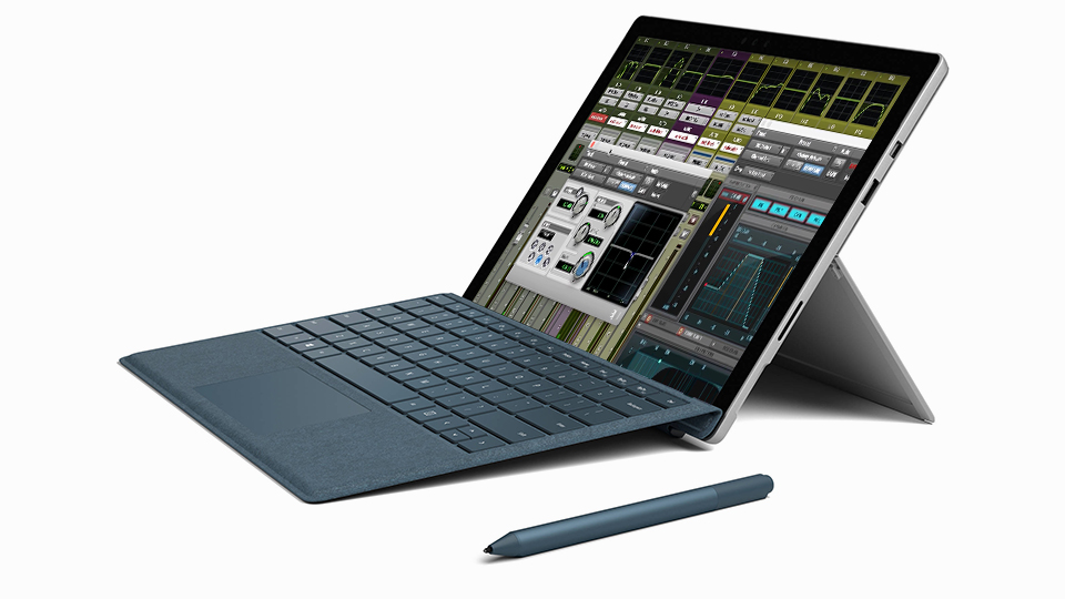ts audio mixing in pro tools on the surface pro