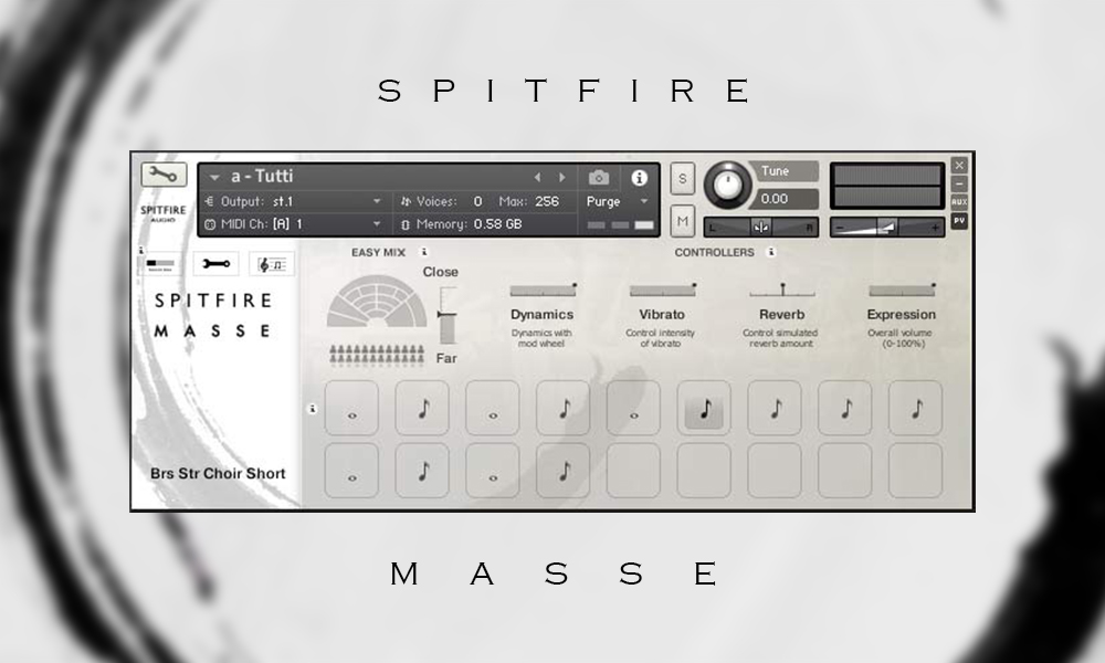 دانلود بانک صدای تحت کانتکت Spitfire Audio Masse