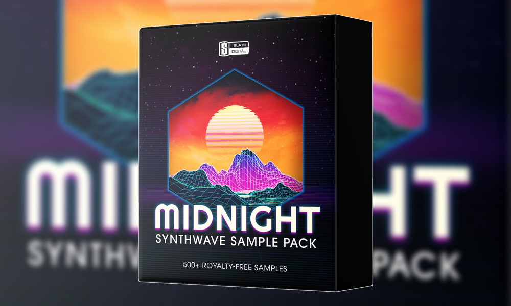 مجموعه لوپ و سمپل Slate Digital Midnight Synthwave
