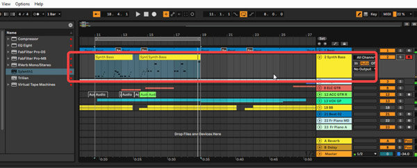 Bass Line sound design