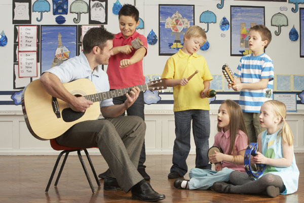 یادگیری موسیقی توسط کودکان به صورت گروهی